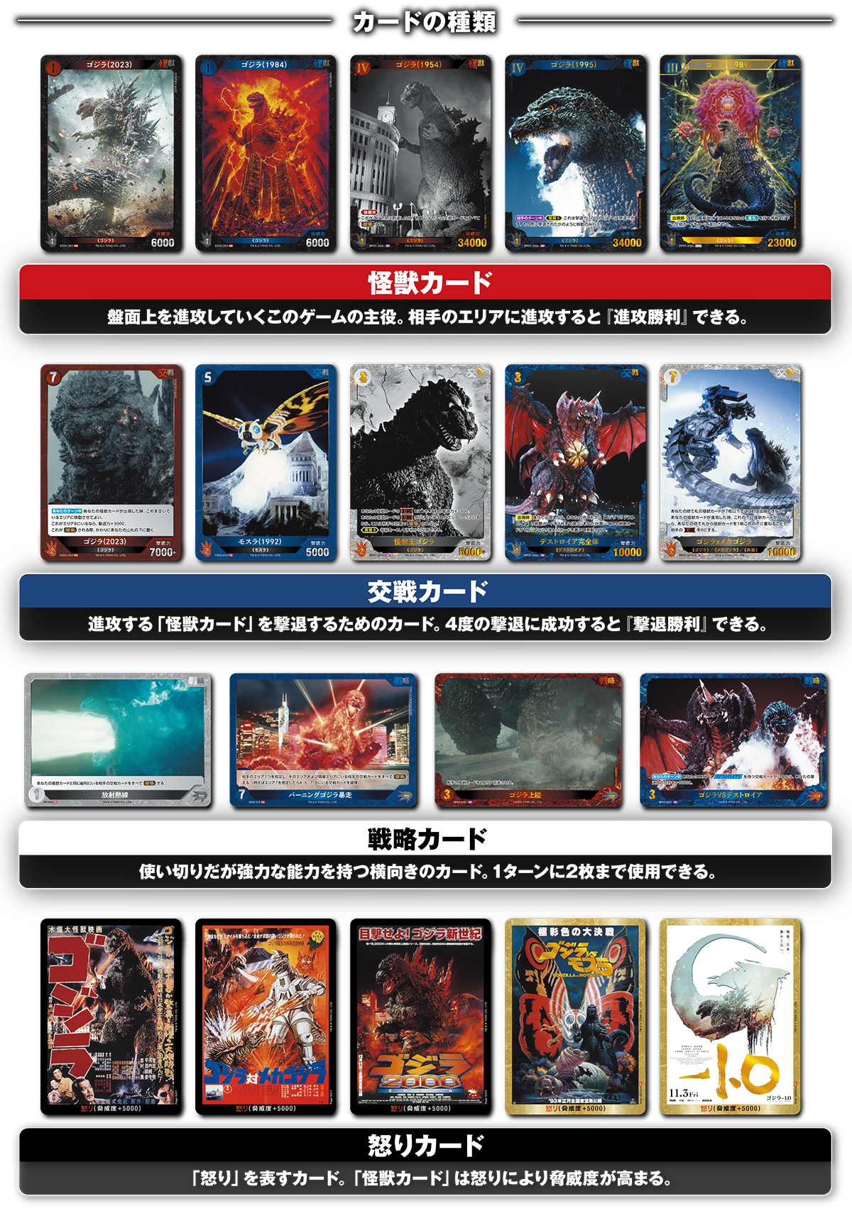 ゴジラ カードゲーム ブースターパック ゴジラVSゴジラ プロモ5枚付き Amazon.co.jp: ゴジラ カードゲーム ブースターパック 『ゴジラ