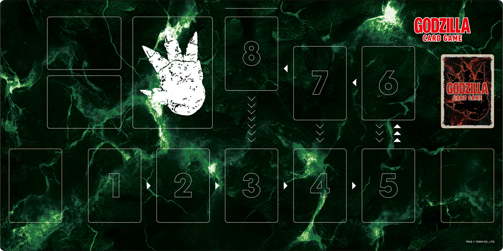 ゴジラ　カードゲーム　ラバーマットコレクション　V2 エクストラ　青ver. PRODUCTS - ゴジラ カードゲーム｜GODZILLA CARD GAME
